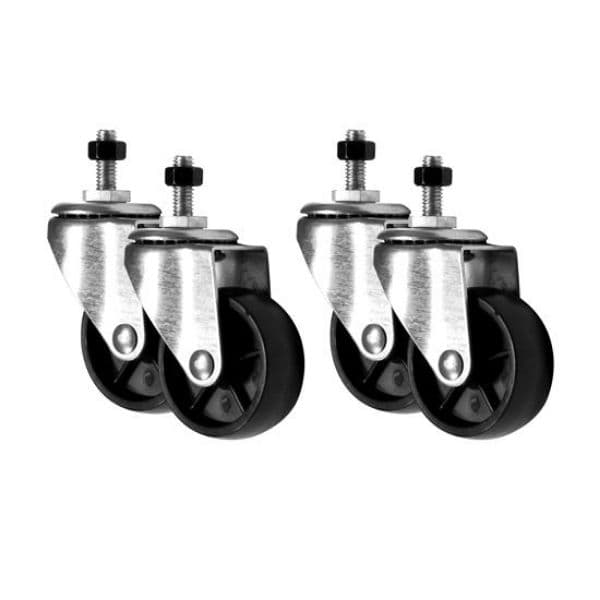 Dynamix DYNAMIX AV Rack castor kit, 4pcs/ set 90mm High. AVRCW2-4PK