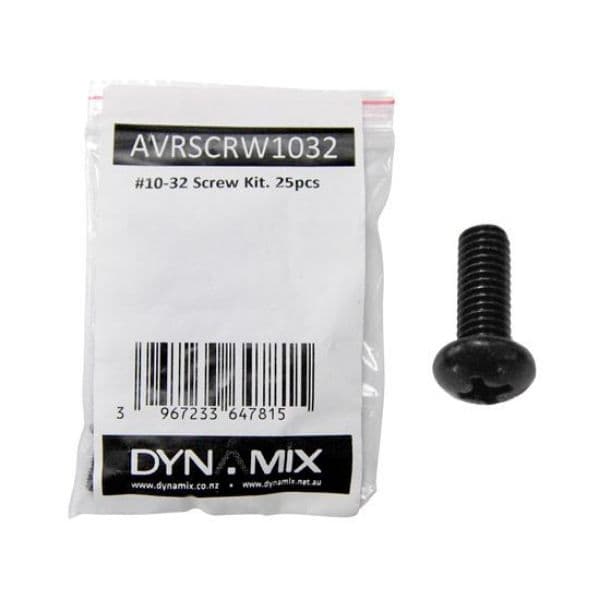 Dynamix DYNAMIX AV Rack #10-32 screw kits. 25 set/bag AVRSCRW1032