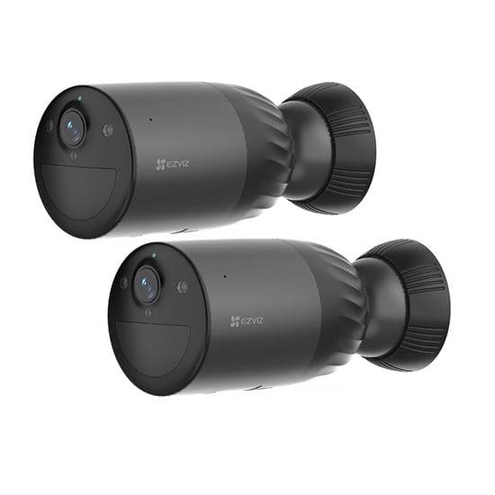 Ezviz EZVIZ 8MP (4K) 2-Pack BC1C Outdoor IP65 Security Camera Bundle. BC1C-TWIN-PACK