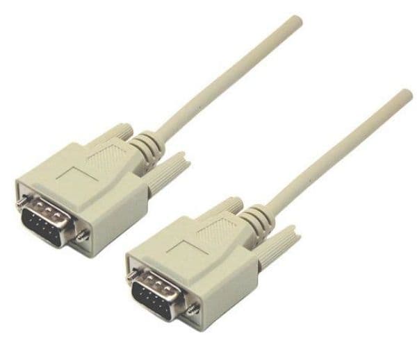 Dynamix DYNAMIX 2m DB9 Male/Male Straight Through Cable. C-DB9-MM