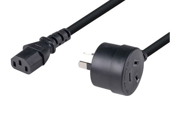 Dynamix DYNAMIX 1.2M 3-Pin TAPON Ended Plug to IEC C13 Female Connector C-POWERCT12
