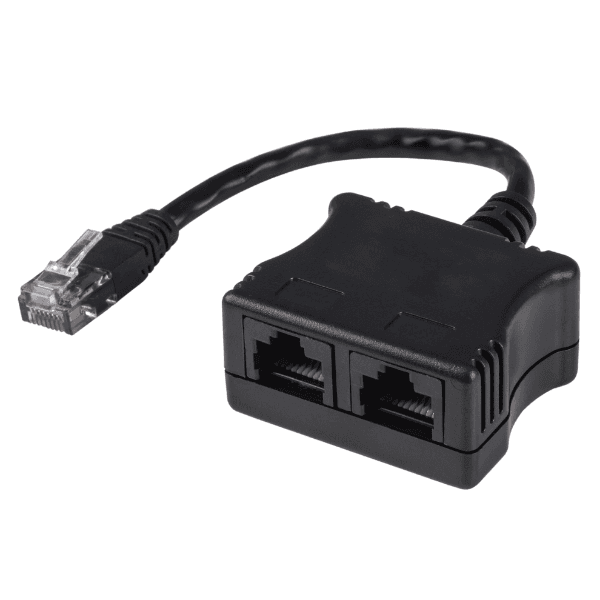 Dynamix DYNAMIX RJ45 8x Conductor Dual Adaptor Cable (2x Sockets/ C-RJ45LT
