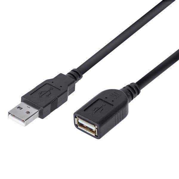 Dynamix DYNAMIX 5m USB 2.0 Cable USB-A Male to USB-A Female Connectors. C-U2-5