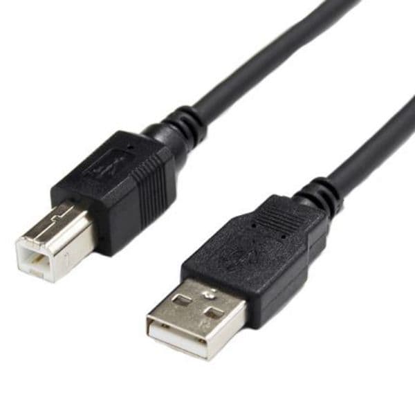 Dynamix DYNAMIX 2m USB 2.0 Cable USB-A Male to USB-B Male Connectors. C-U2AB-2