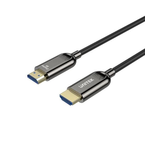 Unitek UNITEK 70M 8K HDMI Fiber Optic 2.1 Cable & Supports 48Gbps. C11085GY01-70M