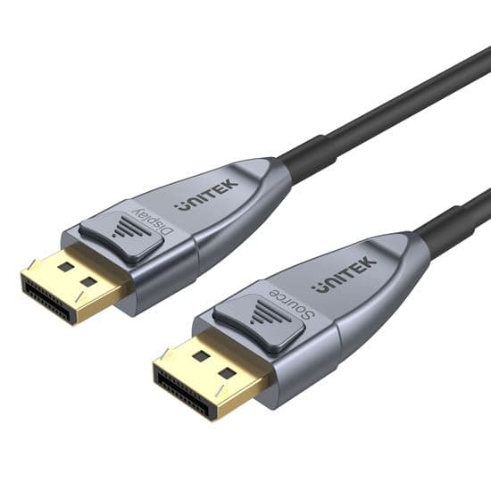 Unitek UNITEK 30M Ultrapro DisplayPort 1.4 Active Optical Cable. C1619GY