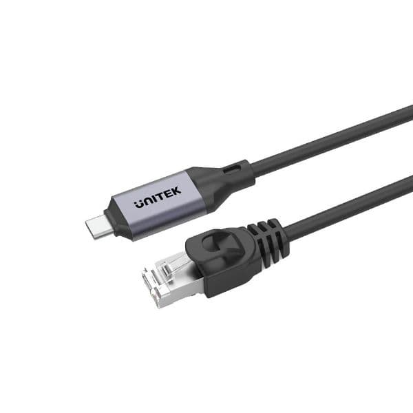 Unitek UNITEK 5m USB-C to RJ45 High-Speed 1Gbps Ethernet Cable. C18148AGY01-5M