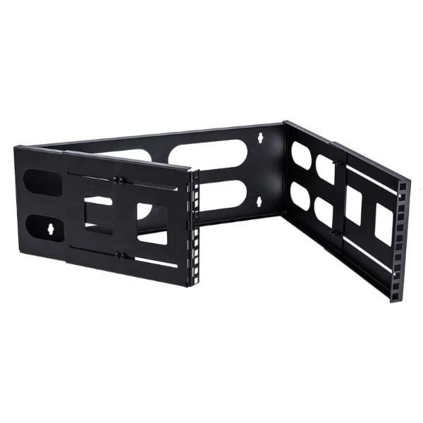 Dynamix DYNAMIX 4RU 19' Wall Mount Foldable Bracket. Includes Top & Bottom DWC-0210-4U