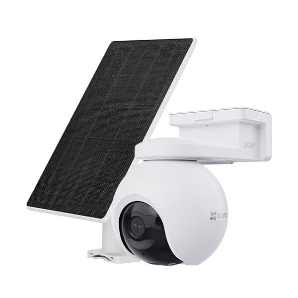 EZVIZ 8MP Outdoor 4G & WiFi Security Camera With 10400mAh Battery Includes Solar Panel EB8-SP-4G