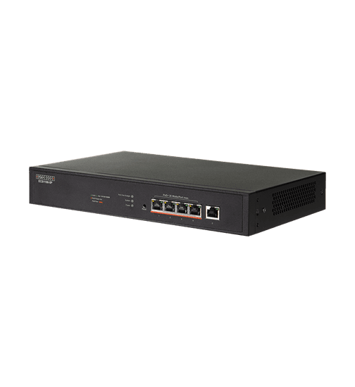 Edgecore EDGECORE 5 Port Lite L2 Smart Gigabit Web Managed PoE Switch ECS1100-5P