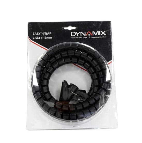 Dynamix DYNAMIX 2.5mx15mm Easy Wrap - Cable Management Solution, Blister EW-15R