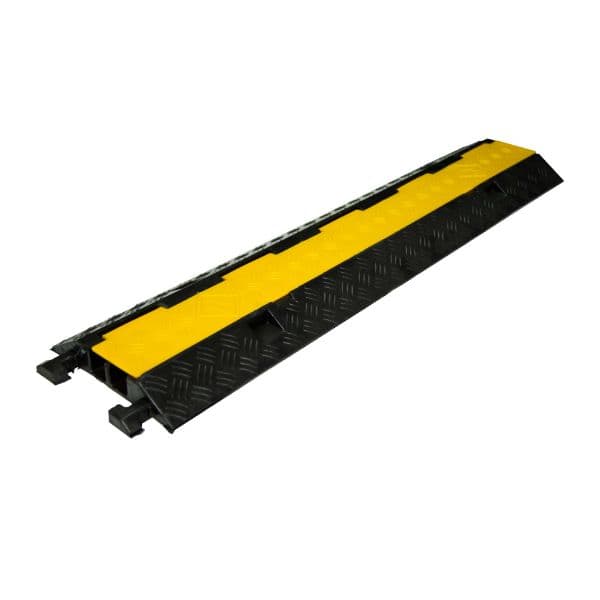 Dynamix DYNAMIX 2-Channel Floor Cable Protector, Heavy Duty with FCP-2CH-1000
