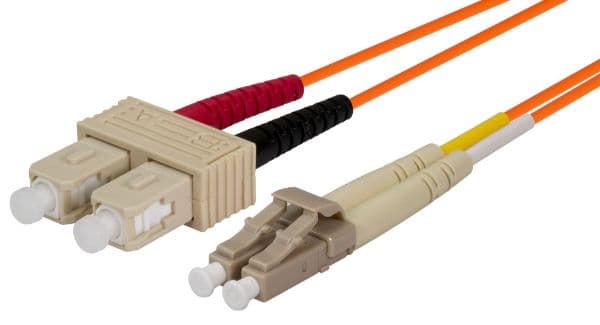 Dynamix DYNAMIX 3M 62.5u LC/SC OM1 Fibre Lead (Duplex, Multimode) FL-LCSC-3