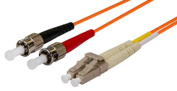 Dynamix DYNAMIX 5M 62.5u LC/ST OM1 Fibre Lead (Duplex, Multimode) FL-LCST-5