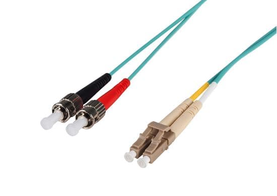 Dynamix DYNAMIX 30M 50u LC/ST OM3 Fibre Lead (Duplex, Multimode) FL-LCST50-30