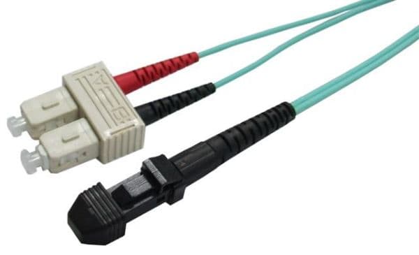 Dynamix DYNAMIX 0.5M 50u MT-RJ/SC OM3 Fibre Lead (Duplex, Multimode) FL-MTSC50-0