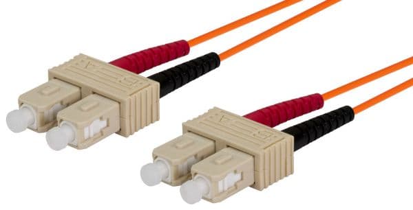 Dynamix DYNAMIX 2M 62.5u SC/SC OM1 Fibre Lead (Duplex, Multimode) FL-SCSC-2