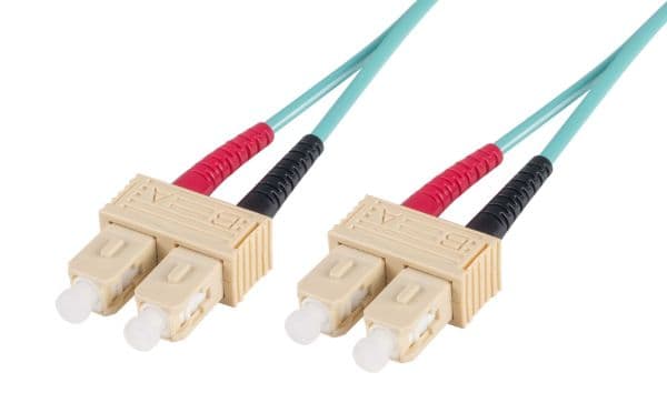 Dynamix DYNAMIX 7.5M 50u SC/SC OM3 Fibre Lead (Duplex, Multimode) FL-SCSC50-7H