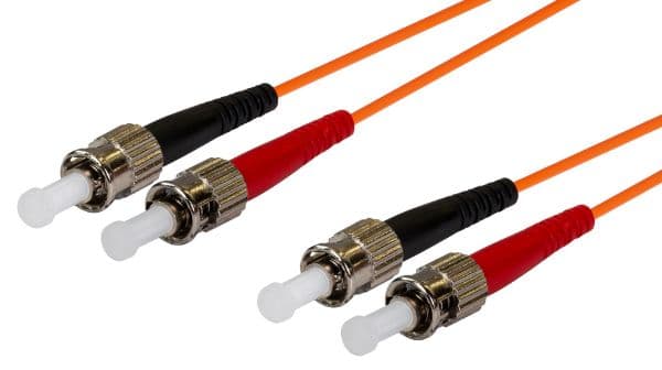 Dynamix DYNAMIX 3M 62.5u ST/ST OM1 Fibre Lead (Duplex, Multimode) FL-STST-3