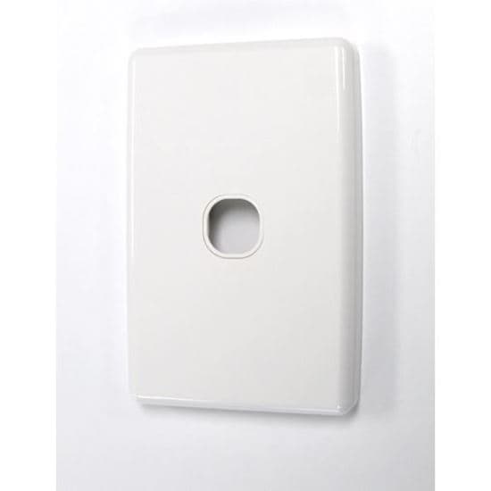 Amdex AMDEX Switch Plate ONLY. Single. WPC Series Wall Face Full Cover FP-1PV3