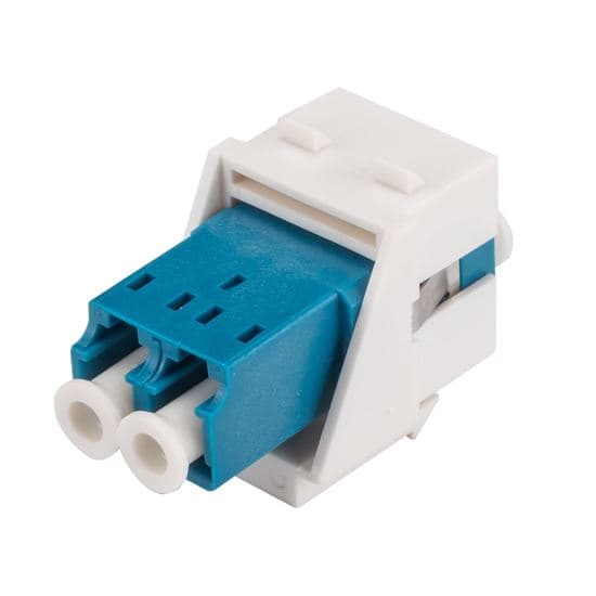 Dynamix DYNAMIX LC Duplex Single-mode Slimline Keystone Face Plate FP-LCD-SM