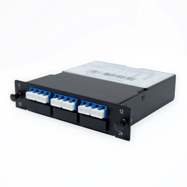 Dynamix DYNAMIX MPO SM 3 Port LC Quad Single-mode 12 Fibre Cassette. FPP-MPOSM-LC12