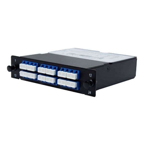 Dynamix DYNAMIX MPO SM 6 Port LC Quad Single-mode 24 Fibre Cassette. FPP-MPOSM-LC24