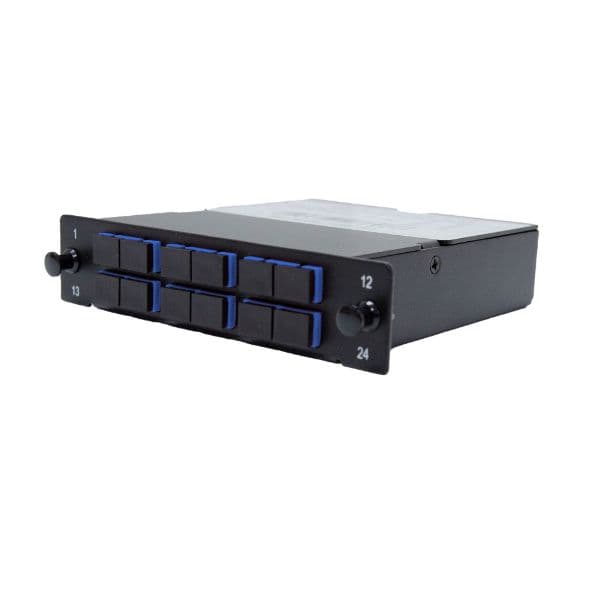 Dynamix DYNAMIX MPO SM 6 Port SC Duplex Single-mode 12 Fibre Cassette. FPP-MPOSM-SC12