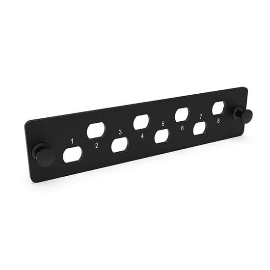 Dynamix DYNAMIX ST Simplex/FC Simplex 8x Port Plate Unloaded, 2x Tier FPP-STS8