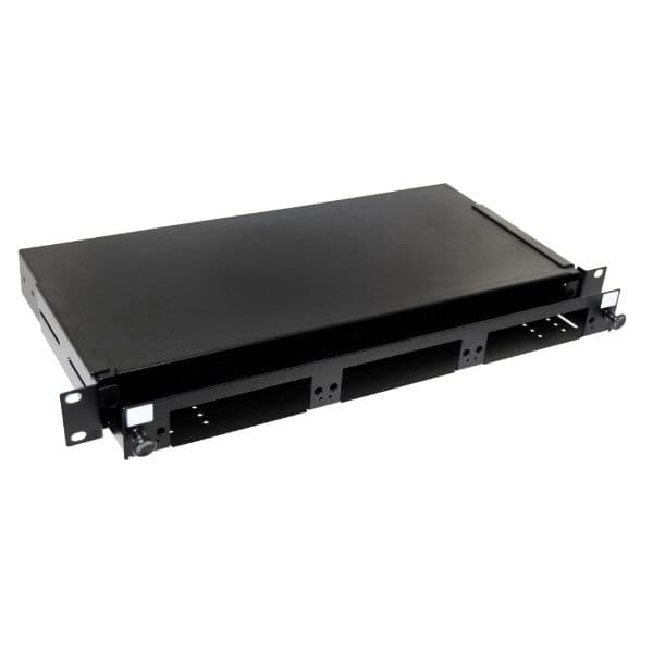 Dynamix DYNAMIX 19' 1U Fibre Patch Panel 3x Slot Ver5. Ball Bearing Sliding FPP3PB