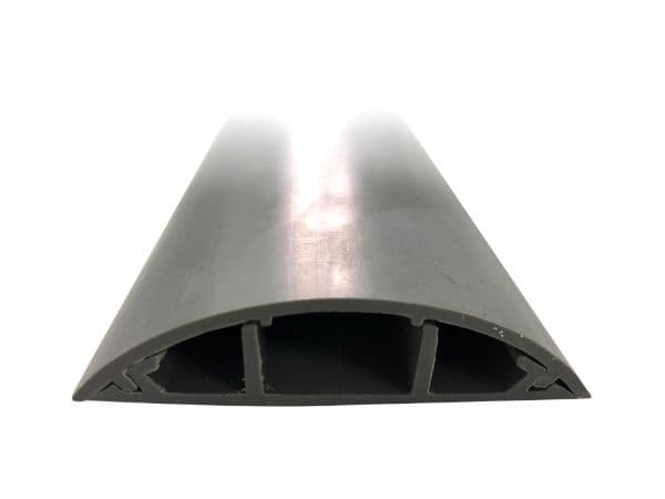 Dynamix DYNAMIX 1m Floor Mount Round Wiring Duct. Dims -  70mm x 16.5mm (WxH) FRD-70