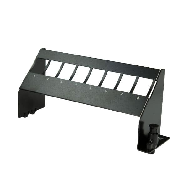 Dynamix DYNAMIX 8-Port Angled Mounting Blank Panel. Designed for HPK-1008