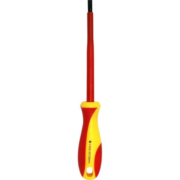 Goldtool GOLDTOOL 125mm Electrical Insulated VDE Screwdriver. Tested HV-05-VDE