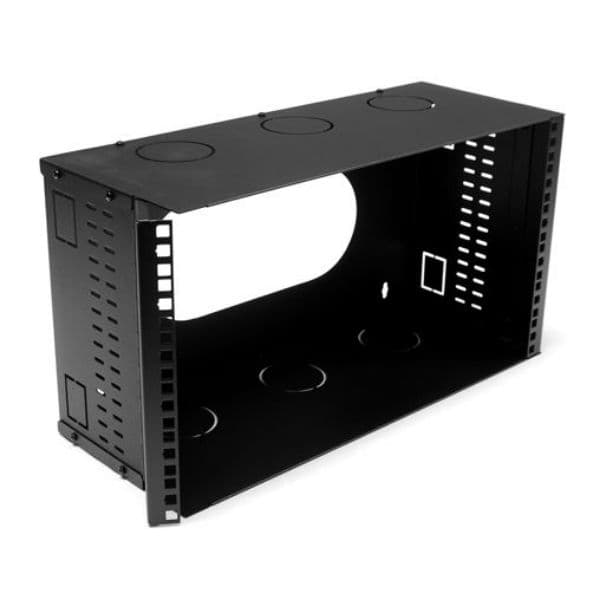 Dynamix DYNAMIX 6U 200mm Deep 19' Fully Enclosed Hinged Wall Mount Bracket. HWMB200-6U