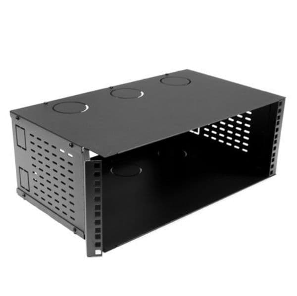 Dynamix DYNAMIX 4U 300mm Deep 19' Fully Enclosed Hinged Wall Mount Bracket. HWMB300-4U