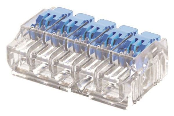 Ideal Industries IDEAL INDUSTRIES 32A 5 Port Wire Connector Gen II Lever. 30pc Jar. IDL30-0095J