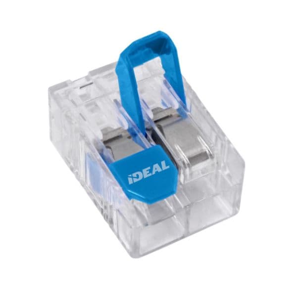 Ideal Industries IDEAL INDUSTRIES 41A 2 Port Wire Connector Lever. 40pc Jar. IDL30-10L32JA