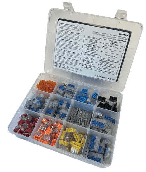 Ideal Industries IDEAL INDUSTRIES Premium Push-In and Lever Wire Kit. Box of 240 IDL30-5026EU