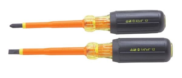 Ideal Industries IDEAL INDUSTRIES 2-Piece Insulated Screwdriver Kit. IDL35-9305