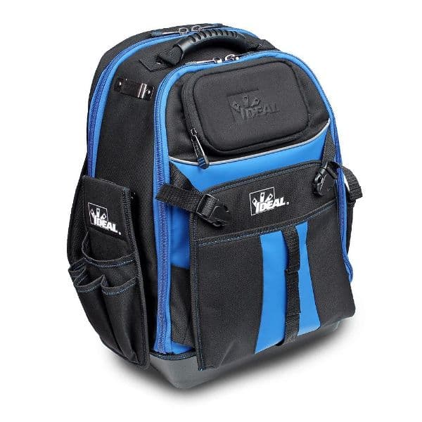 Ideal Industries IDEAL INDUSTRIES Pro Series Dual Compartment Backpack. IDL37-000