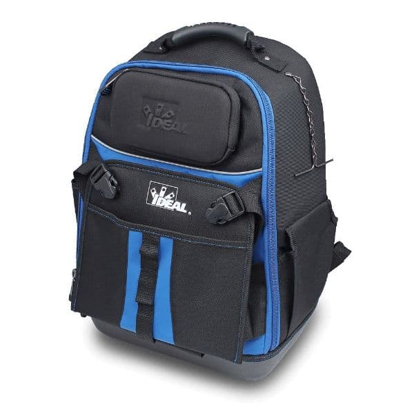 Ideal Industries IDEAL INDUSTRIES Pro Series Single Compartment Backpack. IDL37-001