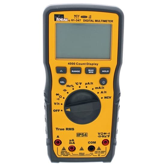 Ideal Industries IDEAL INDUSTRIES 1000V AC/DC Multimeter. CAT IV 600V and CAT III IDL61-347