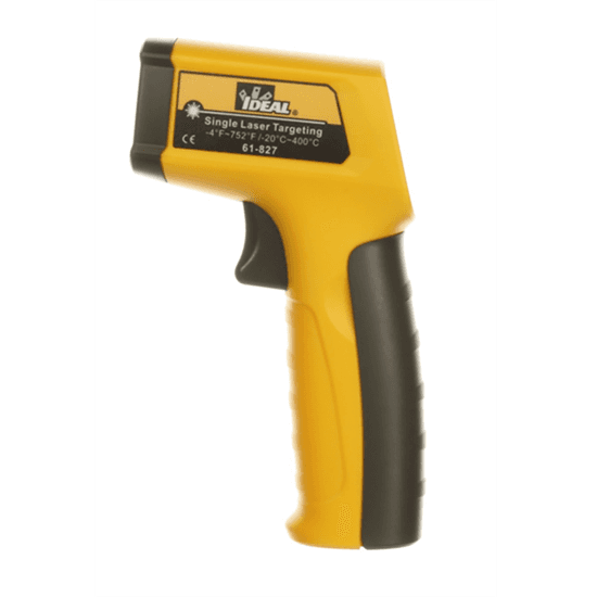 Ideal Industries IDEAL INDUSTRIES Single Laser Targeting Infrared Thermometer. IDL61-827