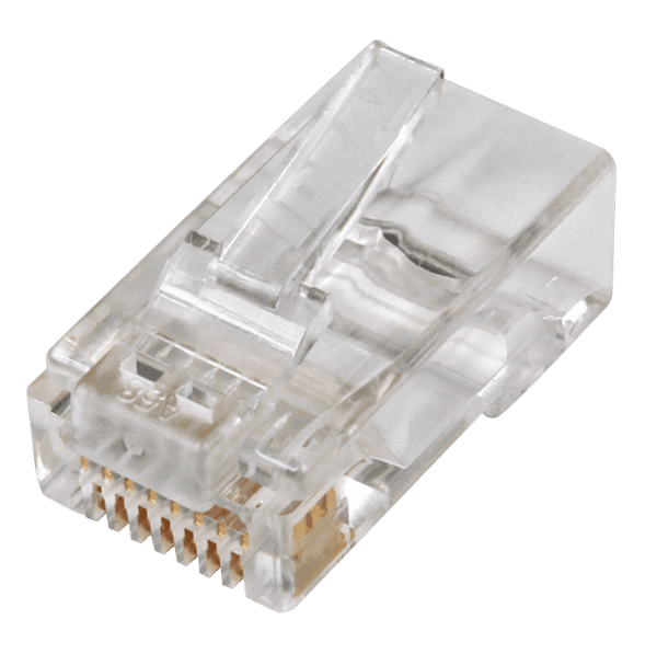 Ideal Industries IDEAL INDUSTRIES CAT6 UTP RJ45 Push Through Plug. Jar of 100. IDL85-377J