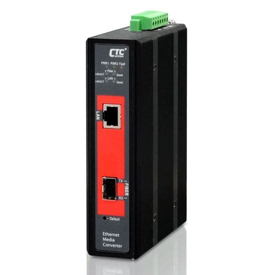 CTCunion CTC UNION Managed Media Converter 10/100/1000Base-T(X) to 100/1000 IMC-1000MS-E