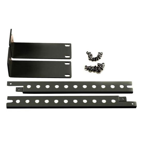 Rextron REXTRON 19' Rackmount Kit for 4 Port KVM Switch. BLACK Colour. KNV-RMK04-BK
