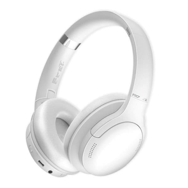 Promate High-Fidelity Stereo Deep Base Bluetooth Headphones. Up To 24 Hours Playing Time LABOCA-PRO-WHT