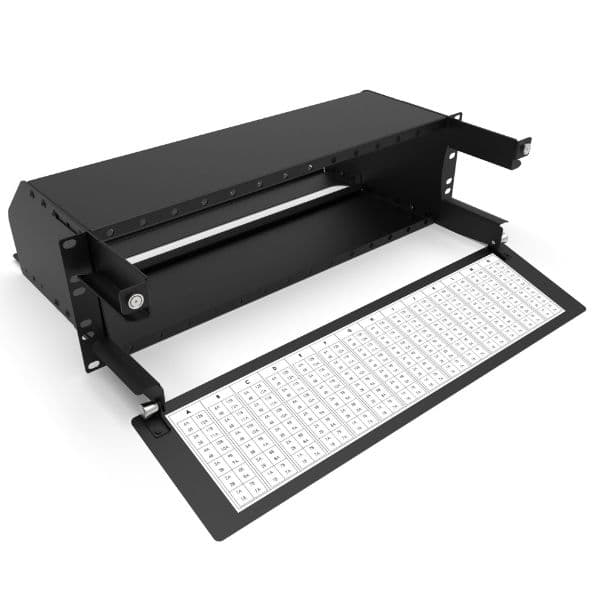 Dynamix DYNAMIX 3U 19" 14 Slots LGX Modular Frame. Up to 336 Fibre Optic in LC LGX3U