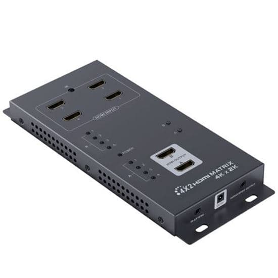 Lenkeng LENKENG 4-In-2-out HDMI Matrix Switch. Supports up to  UHD LKV342PRO