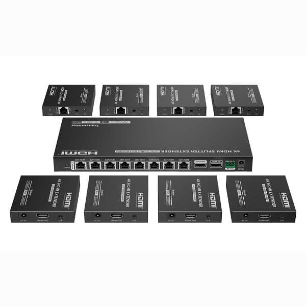 Lenkeng 1-In-8-Out 4K@60Hz HDMI Splitter Extender LKV828P-N